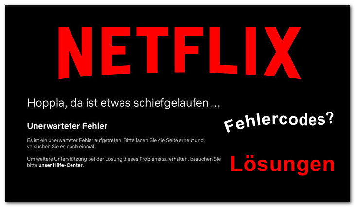 netflix fehlercode