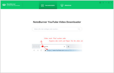 NoteBurner YouTube Video Downloader