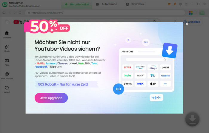 All-in-One Video Downloader upgraden