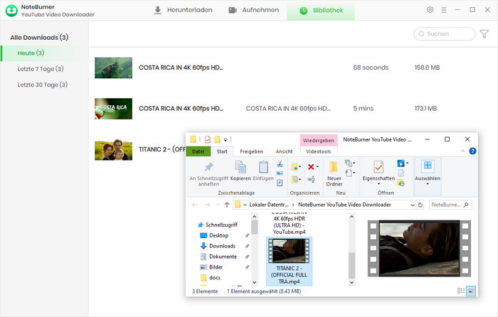 Download-Verlauf checken